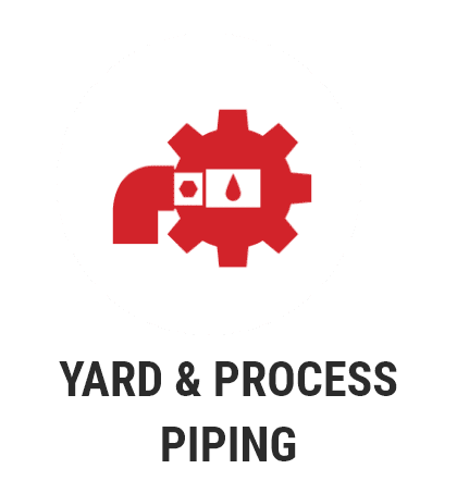 Yard and Process Piping icon.