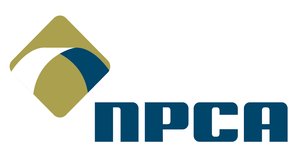 The NPCA logo on a green background.