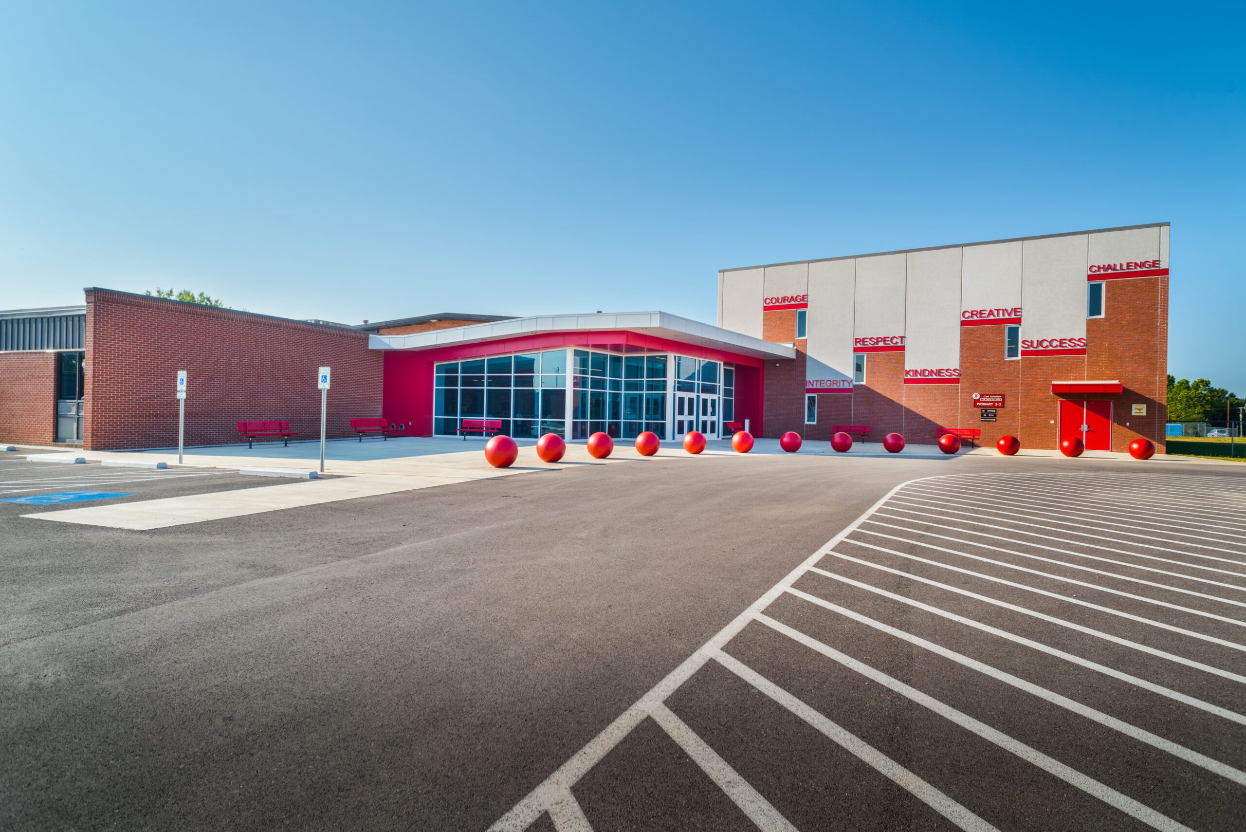 Exterior of Carl Junction Safe Rooms building.