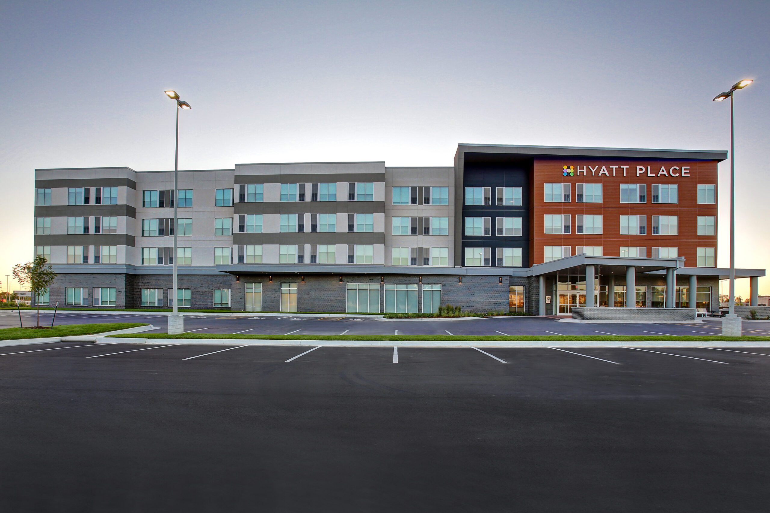 Exterior of Hyatt Place at WSU.