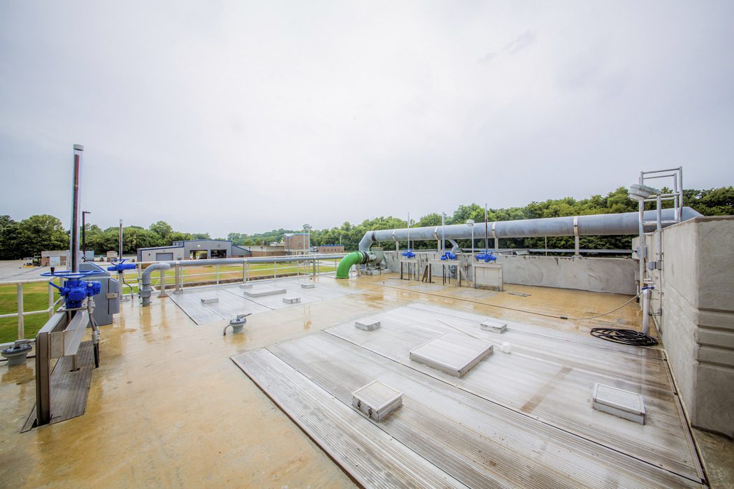 Lynn Lane Wastewater Treatment plant.