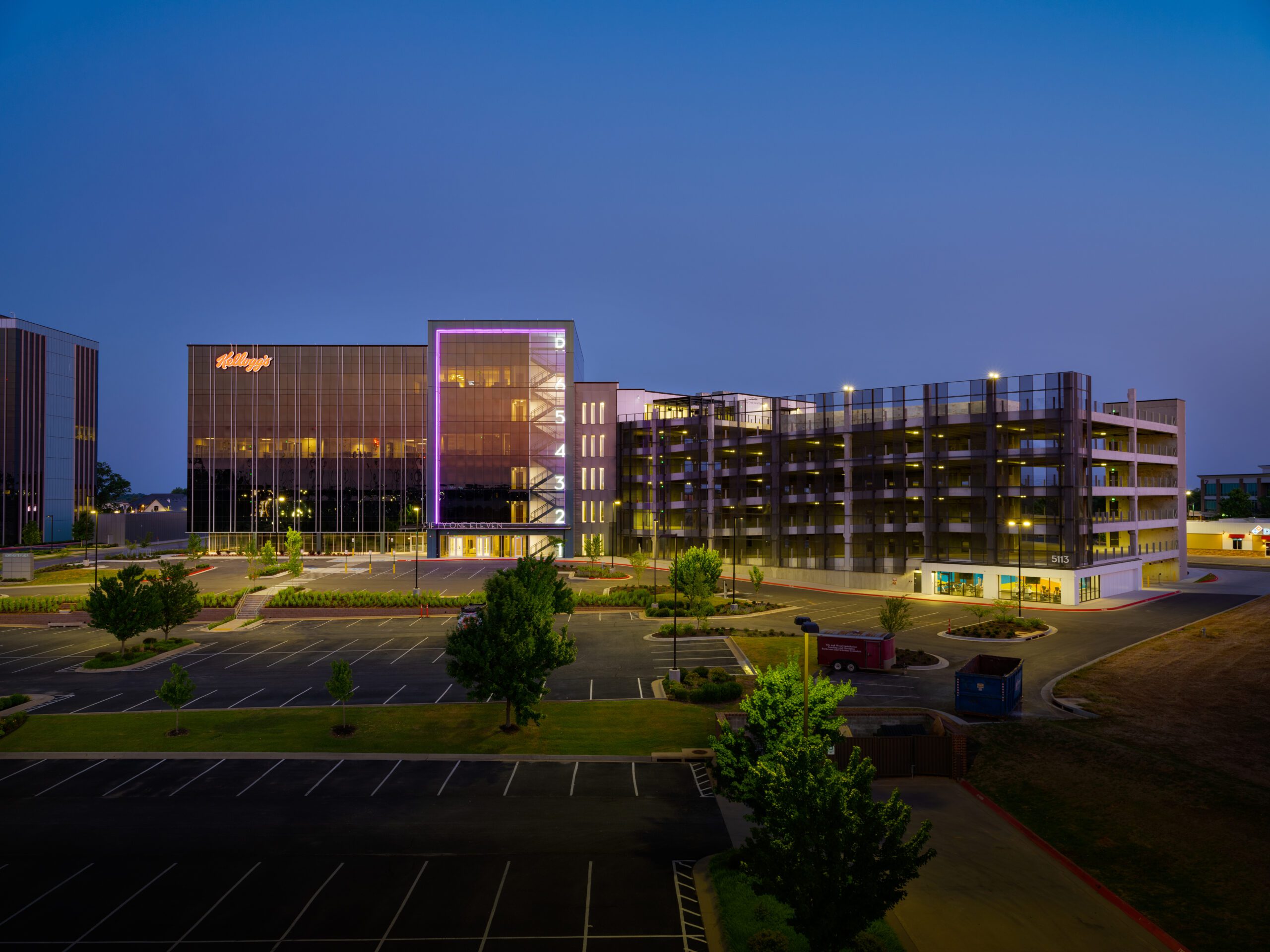 Exterior of Northgate Plaza building.