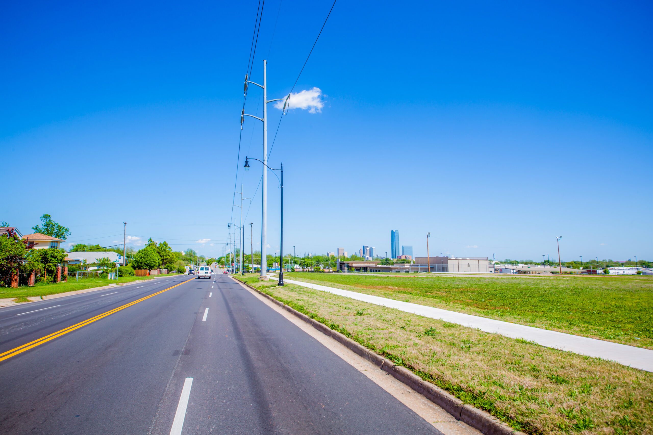 A street in Tulsa, OK that Crossland construction improved.