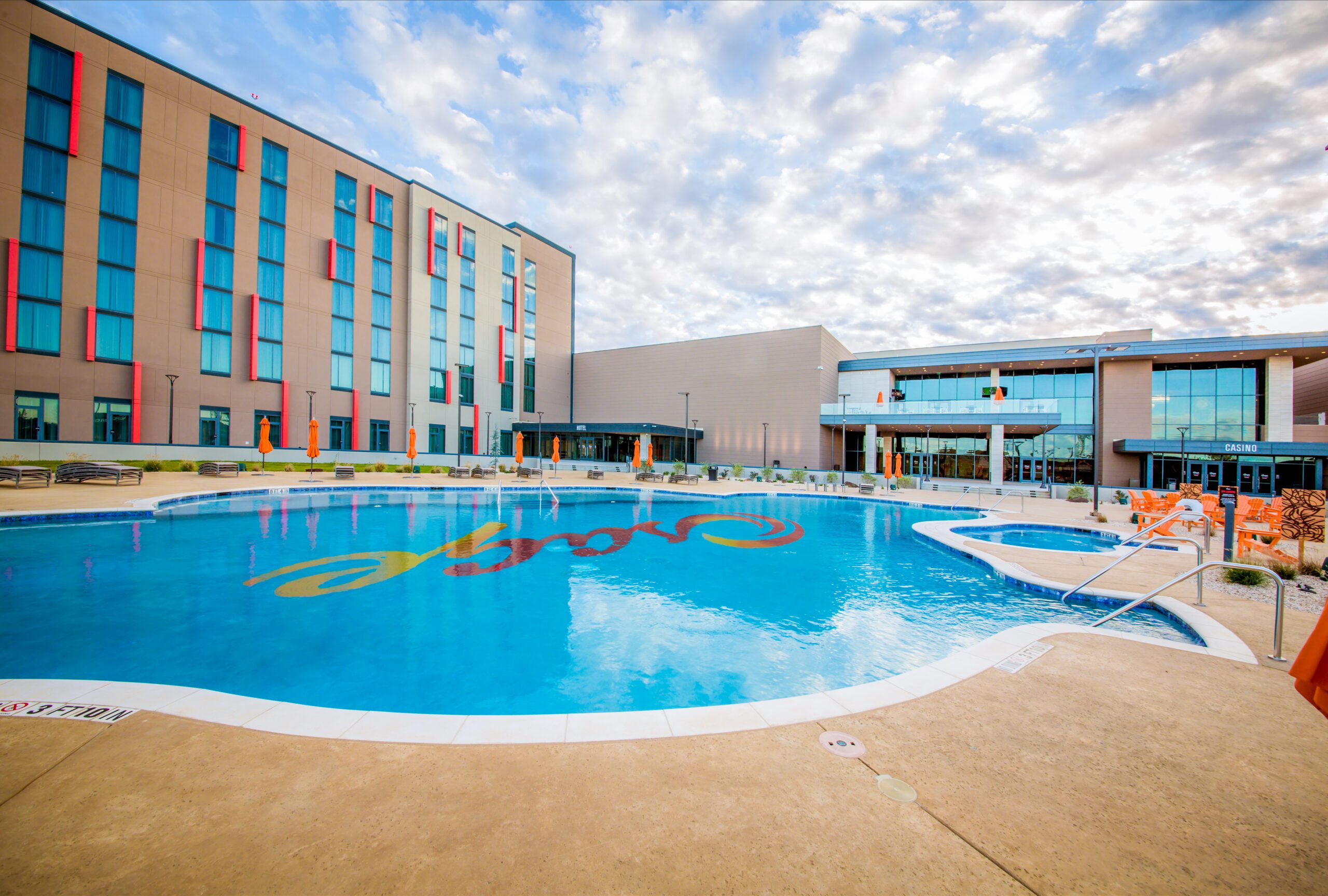 Exterior of Osage Tulsa Casino.