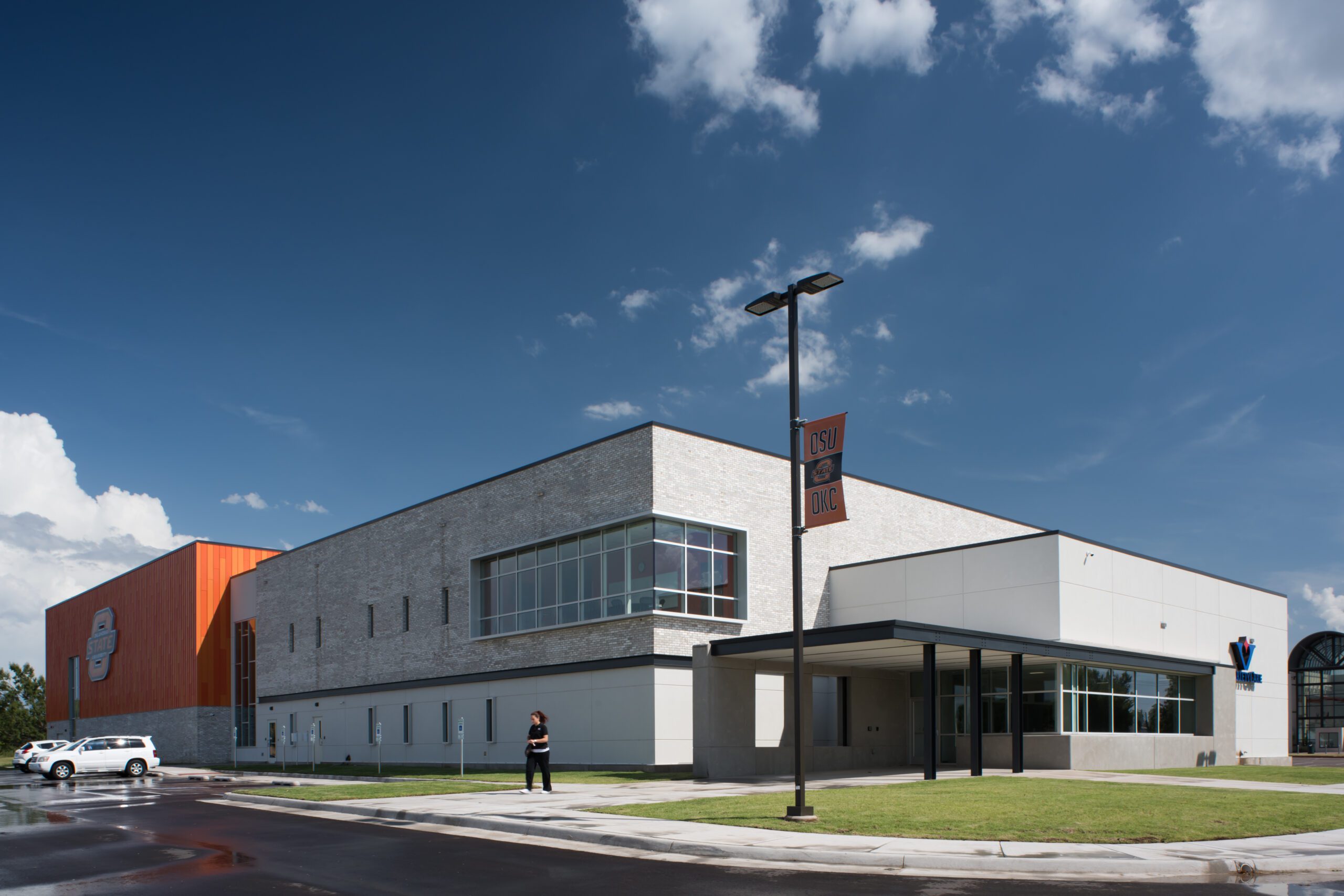 Exterior of OSU Health building.