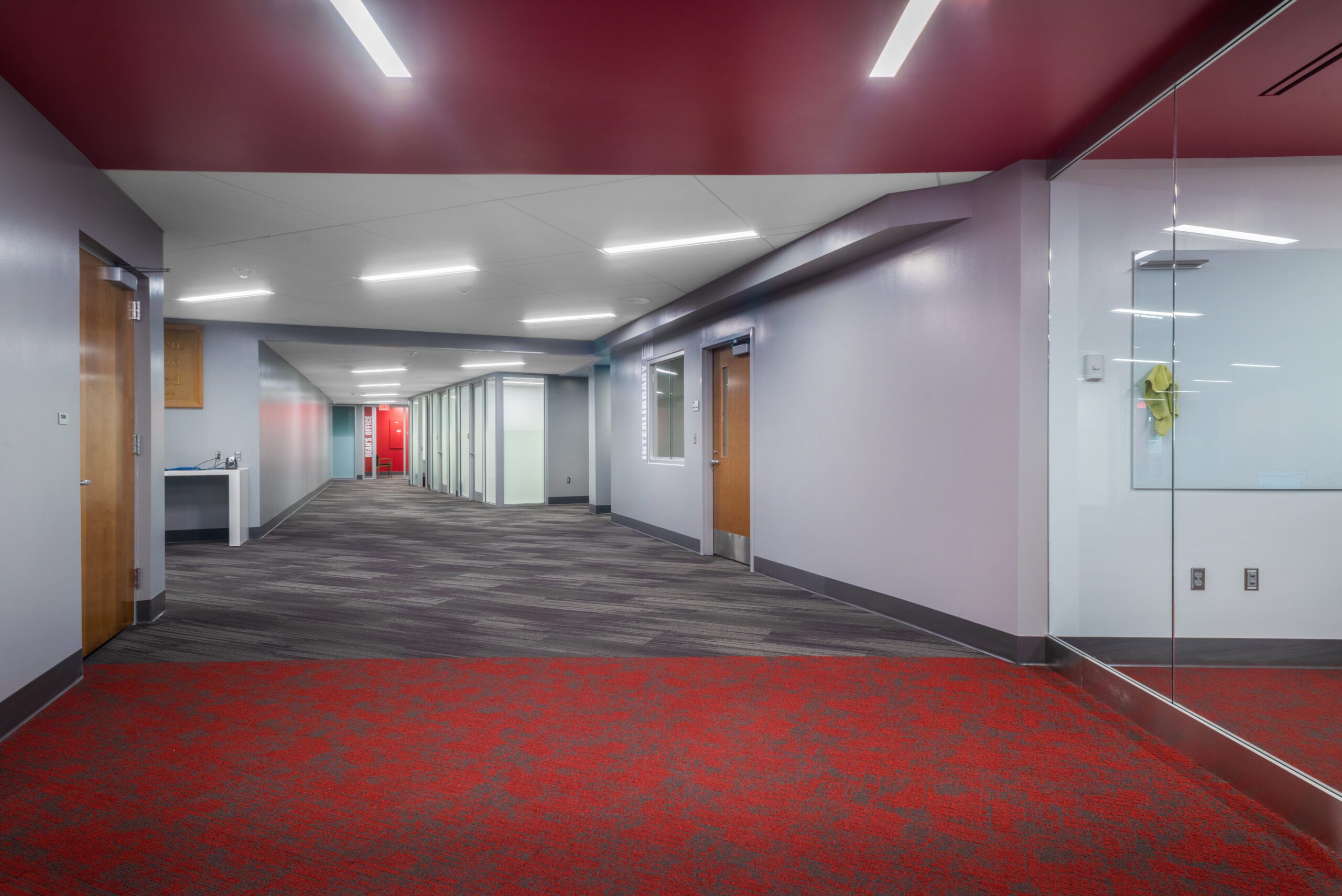 Interior of PSU Axe Library.