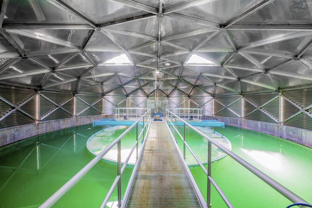 Interior of Public Wholesale Water Supply District #23 Water Treatment Plant.