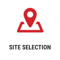 Site selection icon.