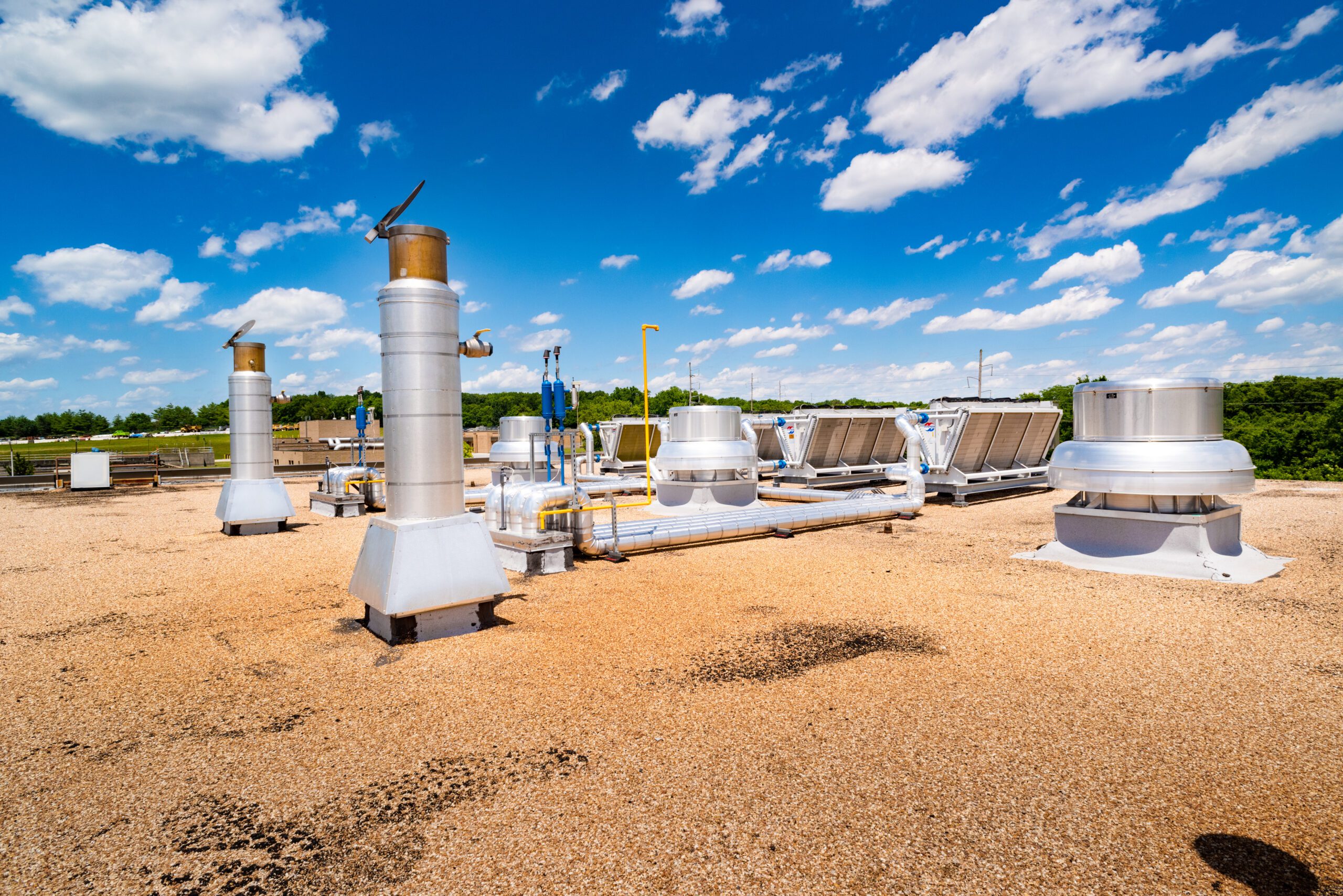 Exterior of Southwest Clean Water Biosolids Treatment.