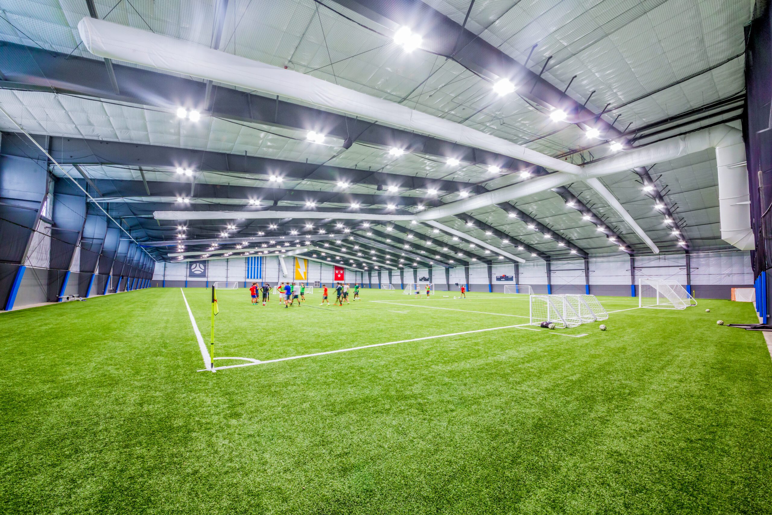 Interior of Stryker Sports Complex.